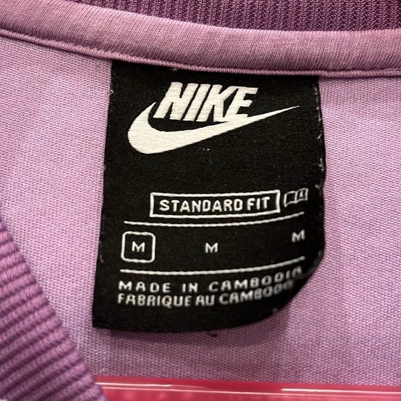 💜 Nike Velvet Track Jacket (Kids M). - Picture 3 of 6